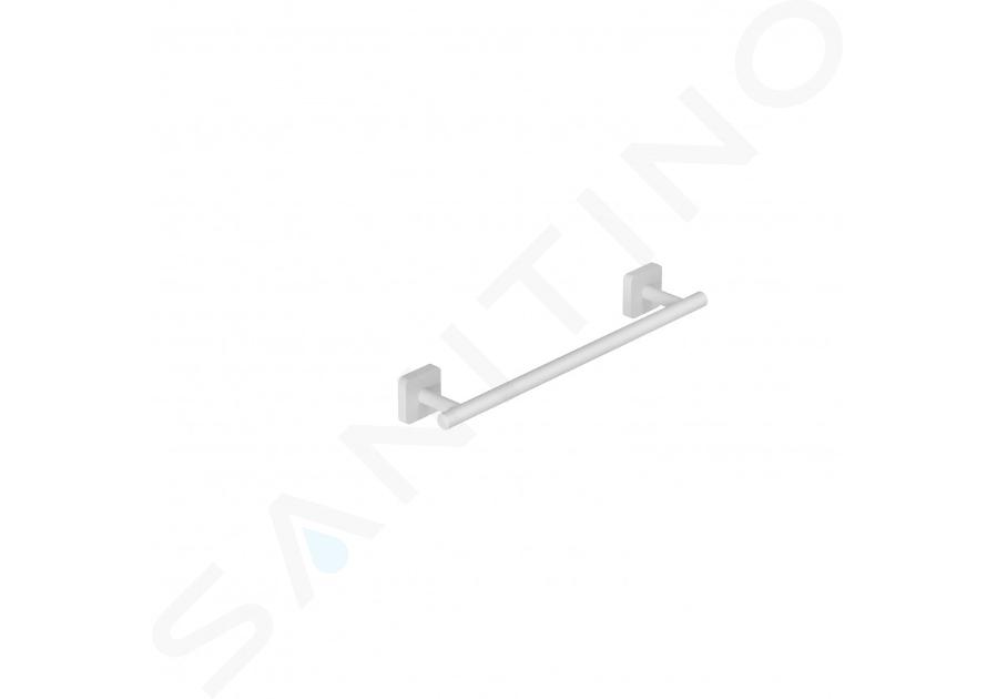Kludi Vela S - Porte-serviettes, longueur 35 cm, blanc mat 2596253