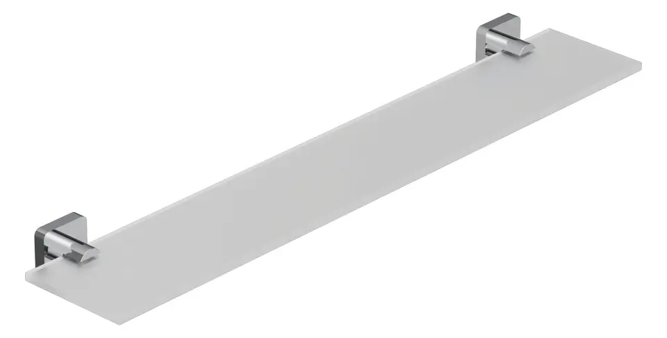 Kludi Vela S - Poliță, lungime 60 cm, sticlă/crom 2597305
