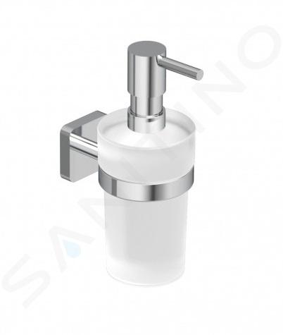Kludi Vela S - Dozator de săpun cu suport, sticlă/crom 2597605