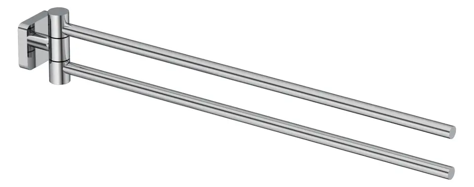 Kludi Vela S - Suport dublu pentru prosoape, crom 2597705