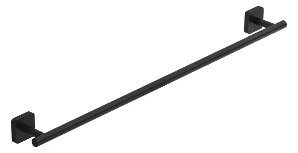 Kludi Vela S - Suport prosop, lungime 65 mm, negru mat 2597939