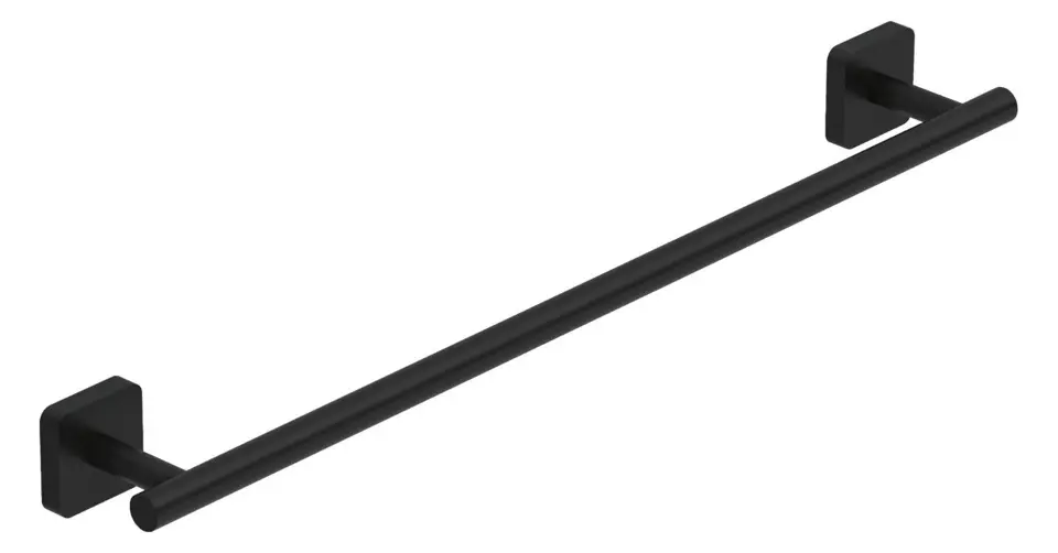 Kludi Vela S - Suport prosop, lungime 49 mm, negru mat 2598039