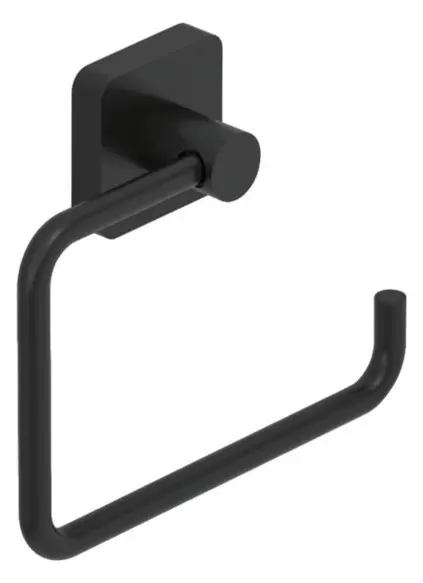 Kludi Vela S - Suport pentru hârtie igienică, negru mat 2598239