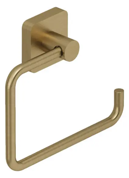 Kludi Vela S - Suport pentru hârtie igienică, auriu periat 25982N0