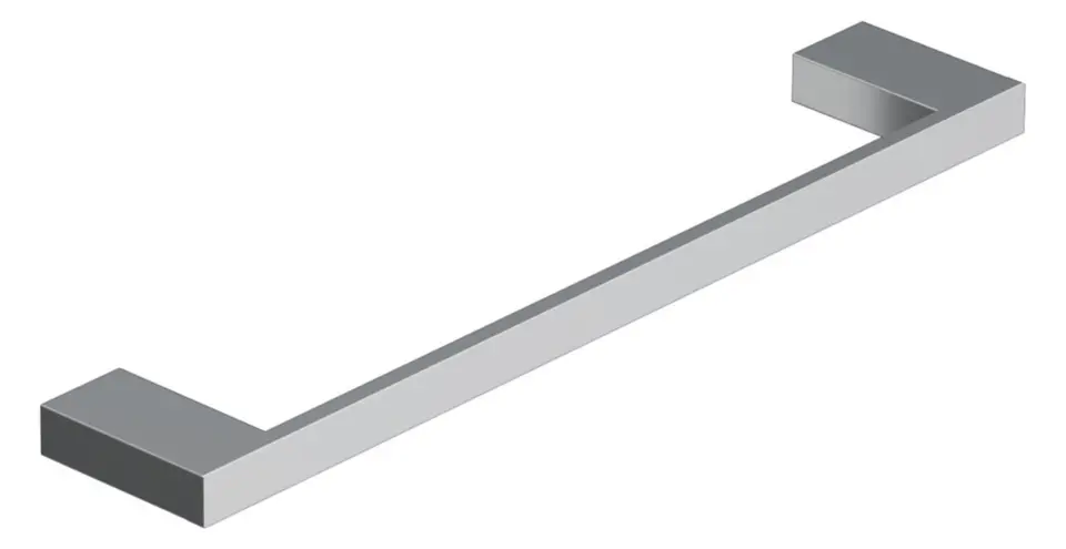 Kludi Vela C - Suport prosop, lungime 33 cm, crom 3196205