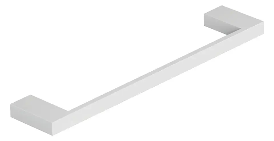 Kludi Vela C - Suport prosop, lungime 33 mm, alb mat 3196253