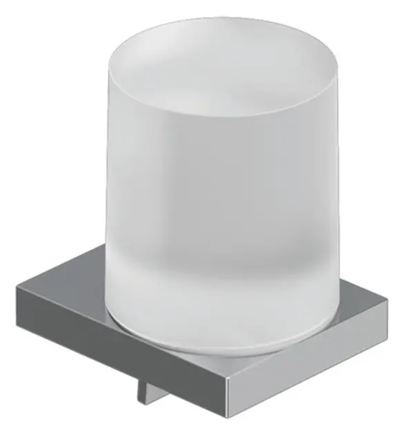 Kludi Vela C - Dozator de săpun cu suport, sticlă/crom 3197605