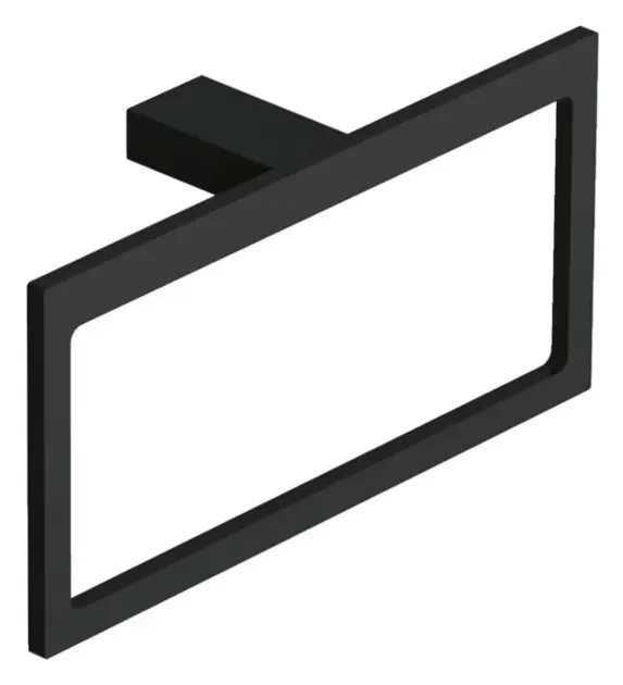Kludi Vela C - Suport pentru prosoape, negru mat 3197839