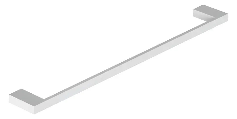 Kludi Vela C - Suport prosop, lungime 48 mm, alb mat 3198053