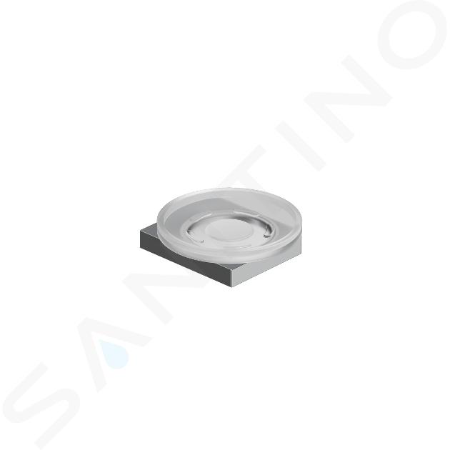 Kludi Vela C - Savonieră cu suport, sticlă/crom 3198505