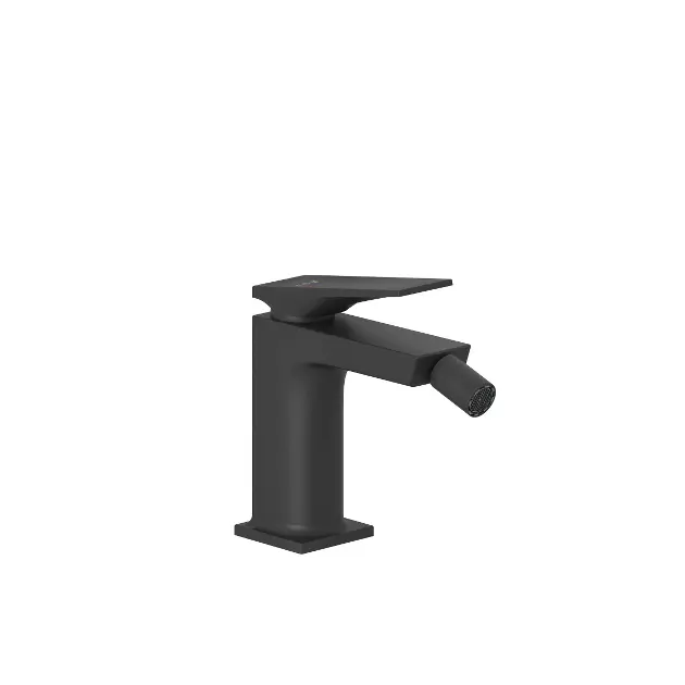 Kludi Decus - Grifo de bidé, con desagüe, negro mate 542173975