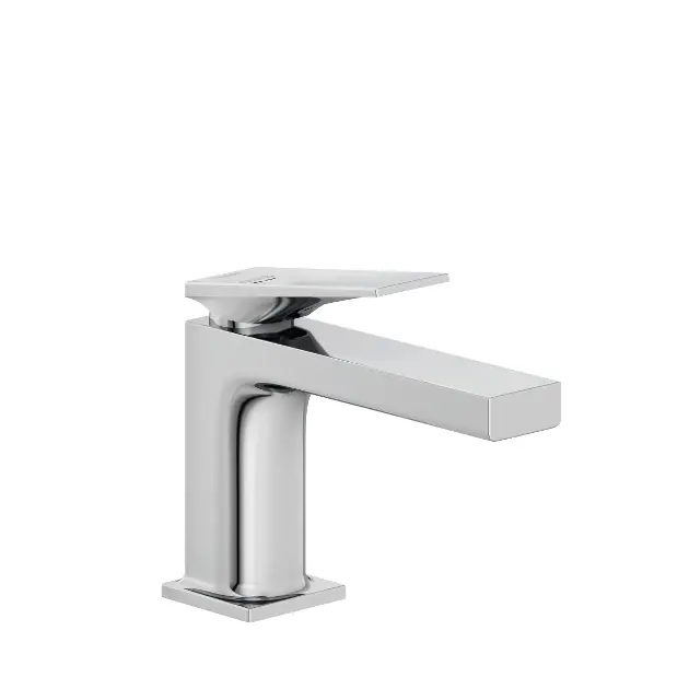 Kludi Decus - Grifo de lavabo con desagüe Push-Open, EcoPlus, cromo 542670575