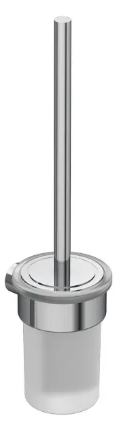 Kludi Vela R - Perie de toaletă montare pe perete, cu suport, sticlă/crom 5897405