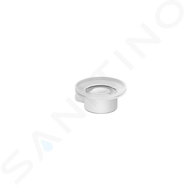 Kludi Vela R - Mydlovnička s držiakom, sklo/matná biela 5898553