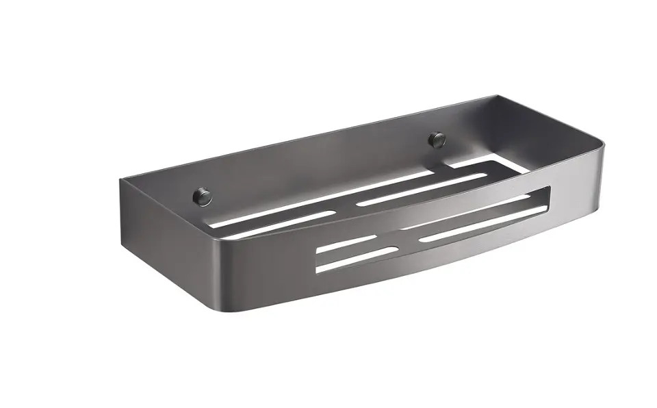 E-shop Sapho Gedy Smart - Polička, 30x5x13 cm, gun metal 241781