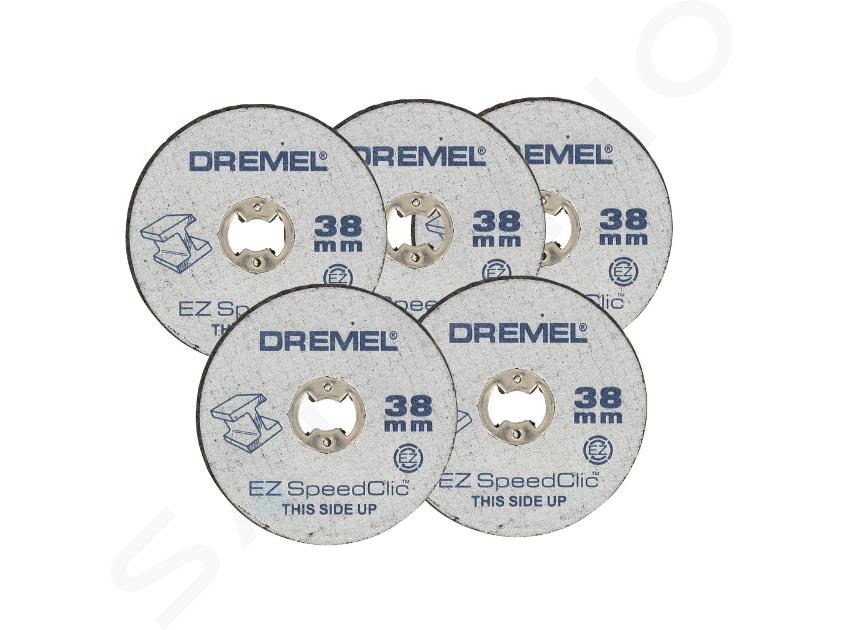 DREMEL Príslušenstvo - Rezný kotúč na oceľ, priemer 38 mm, 5 ks 2615S456JC