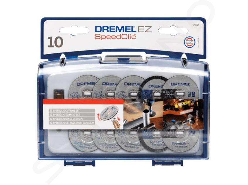 DREMEL Příslušenství - 10dílná sada řezacích kotoučů 2615S690JA