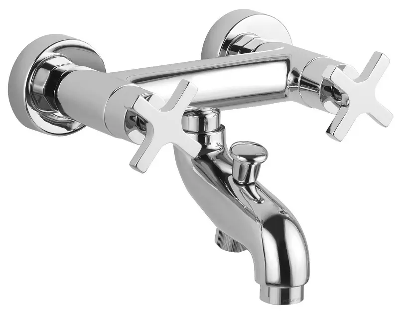 Levně Sapho Trax - Vanová baterie, chrom 681