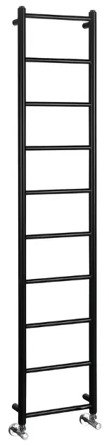 Sapho Dina - Radijator, 35x168 cm, 334 W, mat crni IR378TB