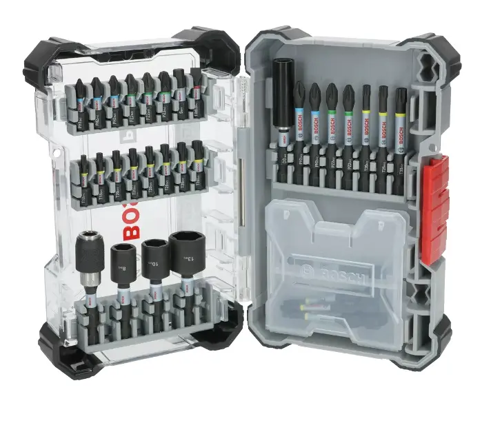 Bosch Accessoires - 33-delige set bits en doppen 2608521U76