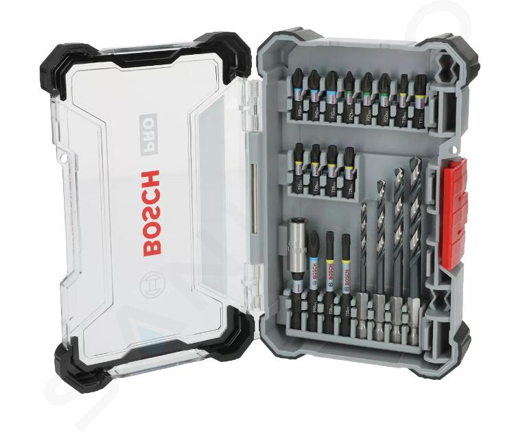 Bosch Príslušenstvo - 20-dielna súprava bitov a vrtákov 2608521U84