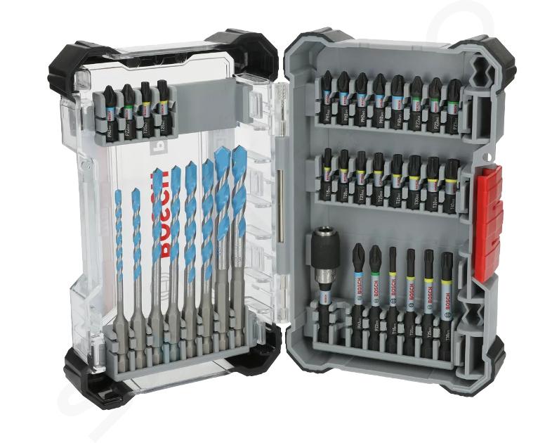 Bosch Príslušenstvo - 35-dielna súprava bitov a vrtákov 2608522518