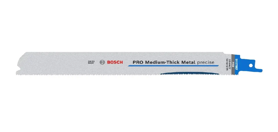 Levně Bosch Příslušenství - Sada pilových plátků na kov 18 TPI, délka 225 mm, 2 ks 2608658993