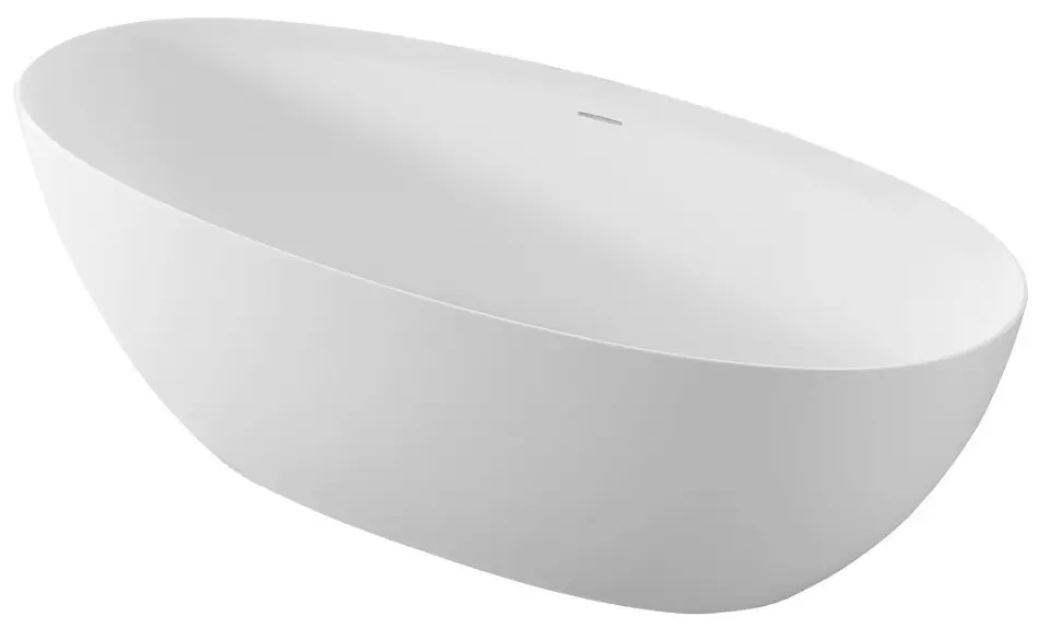 Polysan - Samostojeća kada, 170x76 cm, mat bijela 92330