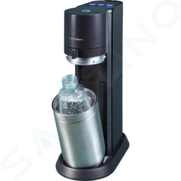 SodaStream Zubereitung von Getränken - E-Duo Black Wassersprudler mit Zubehör, schwarz 42007114