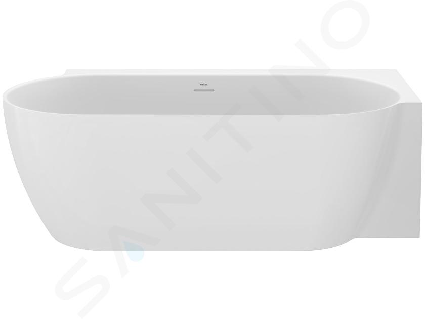 Ravak Freedom Corner II Tec - Vasca da bagno 175x86 cm, destra, bianca CC81000000