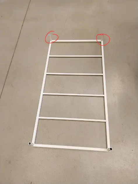 Sapho - Držiak na uteráky 60x115 cm, biela mat SKA512IIJ1