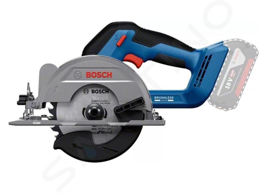 Bosch Náradie - 18V AKU okružná píla 140 mm, bez batérie a nabíjačky 06019M3120
