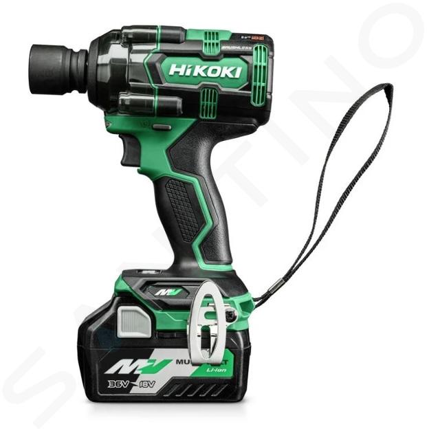 HiKOKI - 36 V ACCU-slagmoersleutel, 2x accu 5,0 Ah Li-Ion, lader WR36DHWRZ