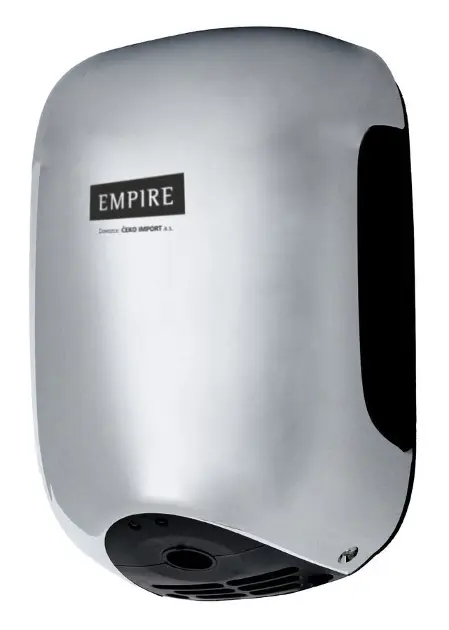 Sapho Empire - Compactjet mini sušilo za ruke, kromirano 2856