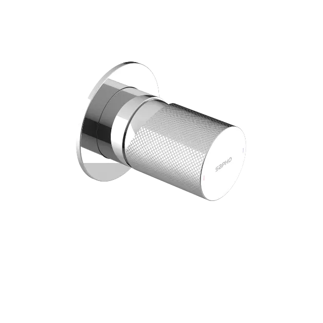 Sapho Ultratap - Душ-смесител за вграждане, с корпус, хром UT041T