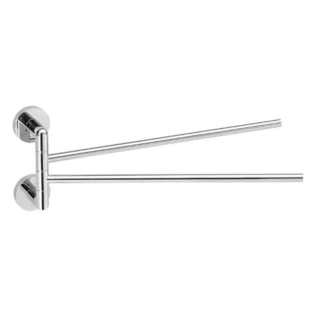 E-shop Sapho Larissa - Dvojitý držiak uterákov, dĺžka 35 cm, chróm WS021