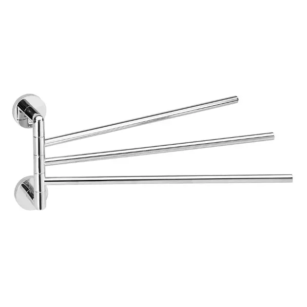E-shop Sapho Larissa - Trojitý držiak uterákov, dĺžka 35 cm, chróm WS022