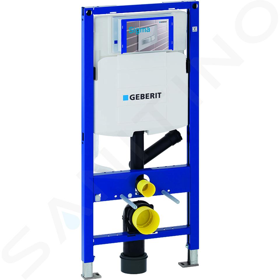 Geberit Duofix - Elemento de montaje para inodoro suspendido, 112 cm, con cisterna de descarga empotrada Sigma 12 cm, para extracción de olores 111.364.00.5