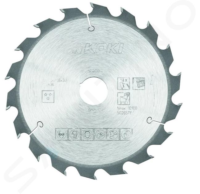HiKOKI Zubehör - Sägeblatt Holz 190x30 mm, 18 Zähne 752436