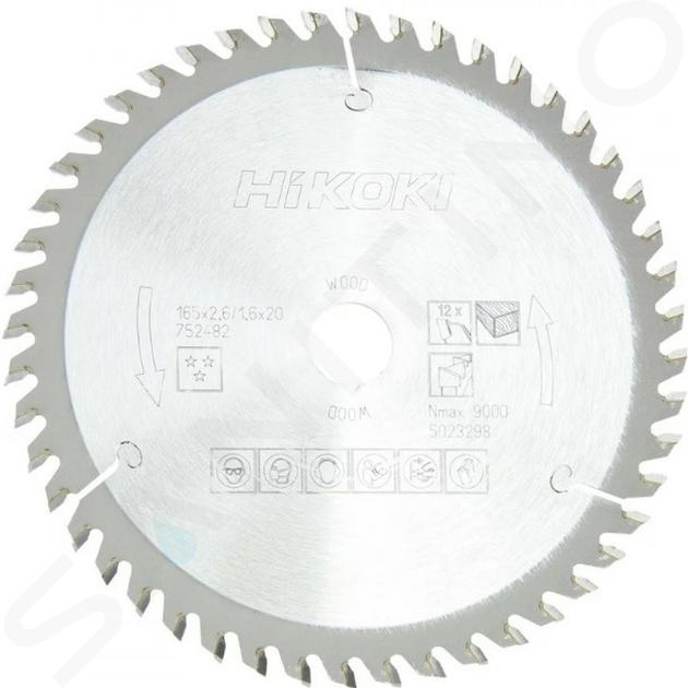 HiKOKI Zubehör - Sägeblatt Holz 165x20 mm, 48 Zähne 752482