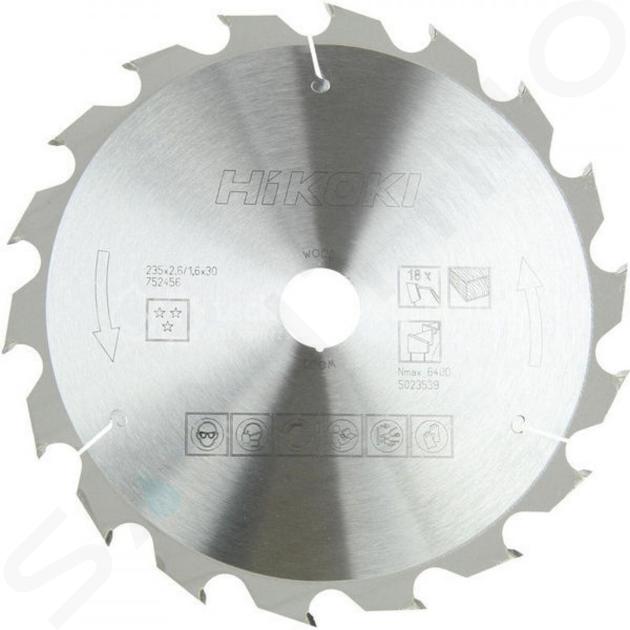 HiKOKI Zubehör - Sägeblatt Holz 305x30 mm, 24 Zähne 752486