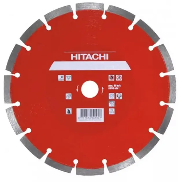 HiKOKI - Диамантен режещ диск за твърди материали 115х22,2 мм 752861