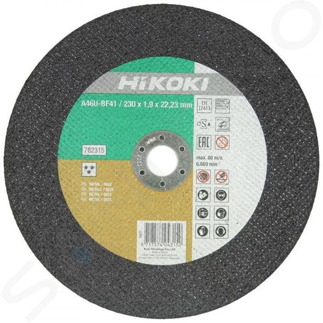HiKOKI - Rezný kotúč na kov 230x22,23 mm 782315