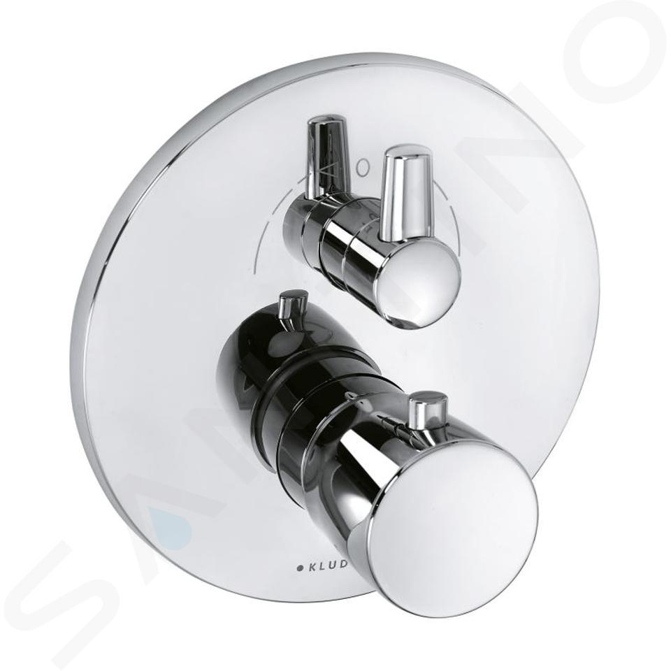 Kludi Balance - Mitigeur thermostatique de baignoire encastré, chrome 528300575