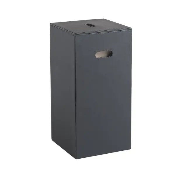 Sapho Gedy Luxury - Wäschekorb 30x62x30 cm, schwarz 103614