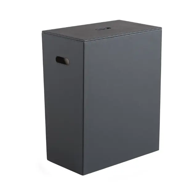 Levně Sapho Gedy Luxury - Koš na prádlo 50x62x29 cm, černá 103714