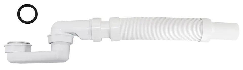 Aqualine - Vanový sifon, s flexi hadicí TF7005