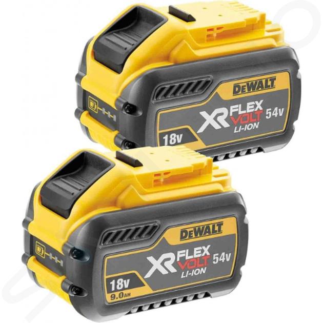 DeWALT Príslušenstvo - 18/54 V akumulátor XR FLEXVOLT 9,0/3,0 Ah, 2 ks DCB547X2