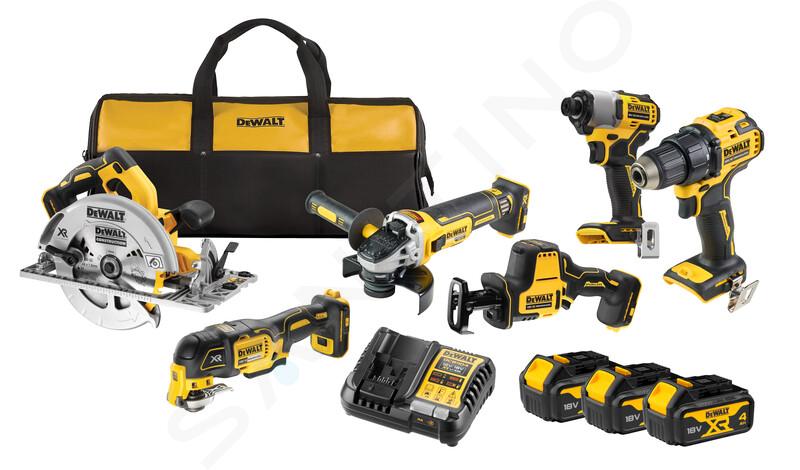 DeWALT Náradie - 11-dielna súprava AKU náradia, batérií a nabíjačky DCK608M3