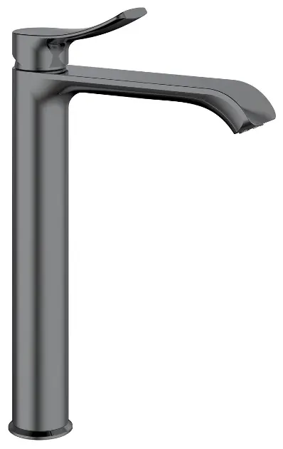 Sapho - Slavina za umivaonik Sugar, gun metal TJ006GM